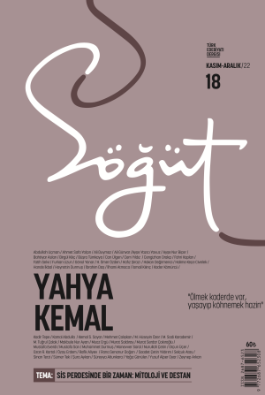 Söğüt - Sayı 18 (Kasım-Aralık 2022) Dosya: Yahya Kemal