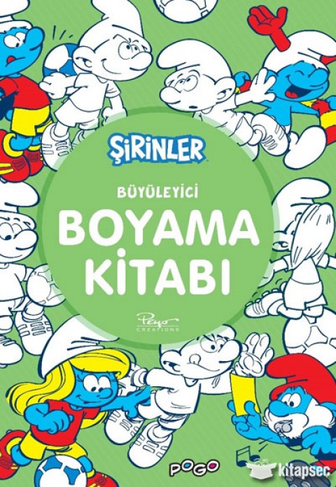 BÜYÜLEYİCİ BOYAMA KİTABI - ŞİRİNLER