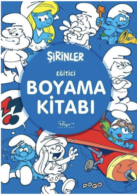 EĞİTİCİ BOYAMA KİTABI - ŞİRİNLER