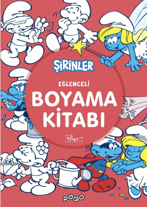 EĞLENCELİ BOYAMA KİTABI - ŞİRİNLER