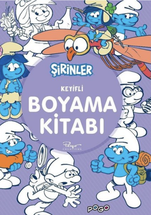 KEYİFLİ BOYAMA KİTABI - ŞİRİNLER