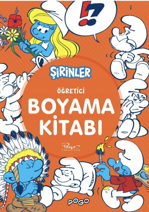 ÖĞRETİCİ BOYAMA KİTABI - ŞİRİNLER