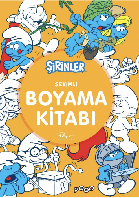 SEVİMLİ BOYAMA KİTABI - ŞİRİNLER