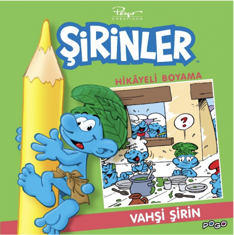 ŞİRİNLER - HİKAYELİ BOYAMA - VAHŞİ ŞİRİN