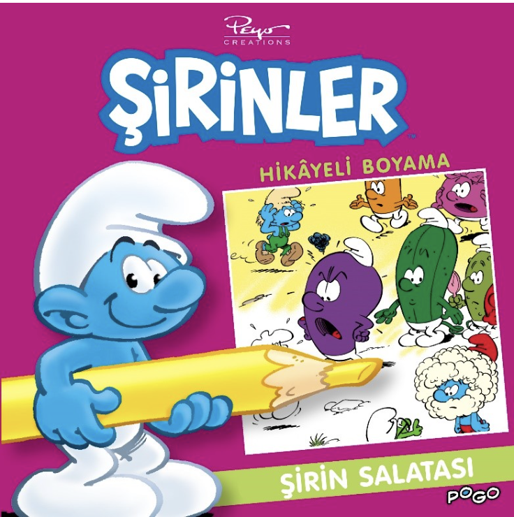 ŞİRİNLER - HİKAYELİ BOYAMA ŞİRİN SALATASI