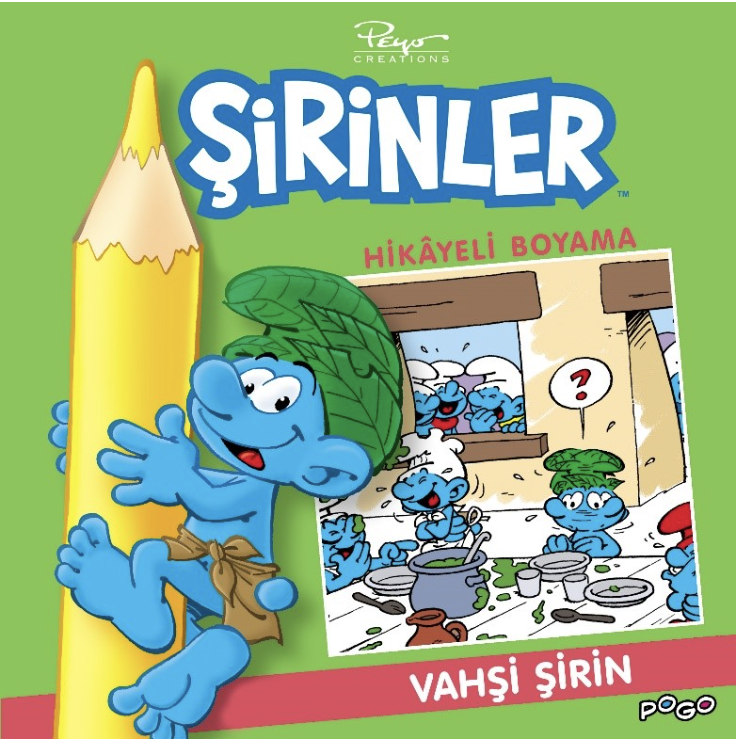 ŞİRİNLER - HİKAYELİ BOYAMA - VAHŞİ ŞİRİN